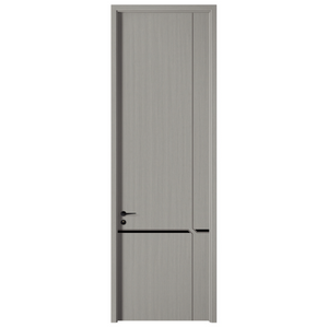 Unpainted wooden doors
