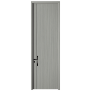 Unpainted wooden doors