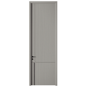 Unpainted wooden doors